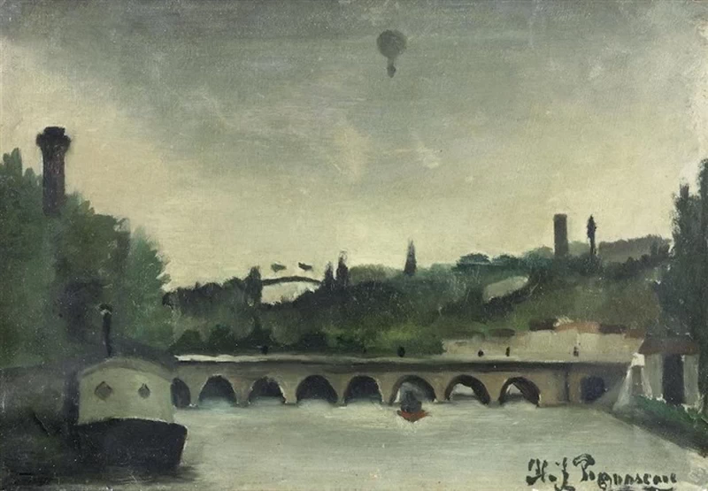 Schizzo per la veduta del Pont de Sèvres, 1908